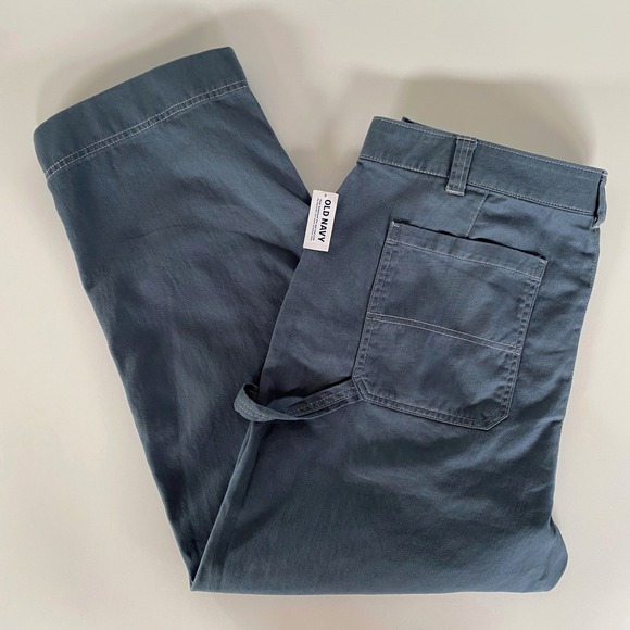 NWT Utilitarian Chic High Rise Straight Leg Carpenter Utility Pants 18 Y2K Chic - Picture 5 of 8